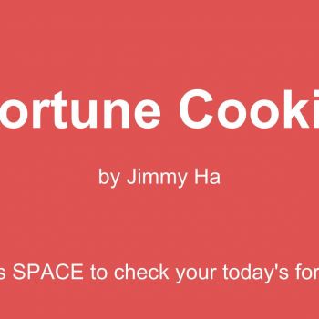 fortune cookie